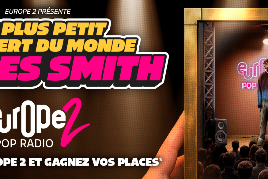 Le Plus Petit Concert du Monde : Europe 2 vous invite à voir Myles Smith !